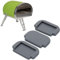 Pizza Oven Grey Rubber feet Surface Protectors pack of 3 for Gozney Roccbox Pizza Oven