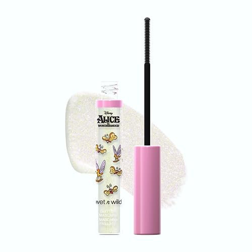 Wet n Wild Alice im Wunderland 'Kannst du dir vorstellen?', Intensiv glitzernde Mascara zum alleinigen Tragen oder als Top Mascara, Einfach aufzutragen und leichtgewichtig