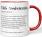 JUNIWORDS Tasse, Definition EKG-Assistentin, Rot (7210809)