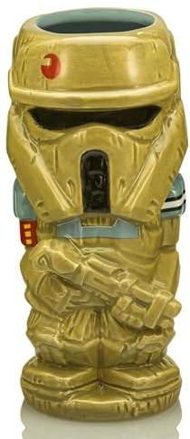Geeki Tikis Star Wars Shoretrooper Keramikbecher, Party-Cocktailbecher für Likör und Getränke, Fassungsvermögen: 473 ml