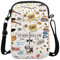 Lorelei Rory Fans Messenger Bag von Stars Hollow TV Show inspirierte Umhängetasche Lukes Diner Geschenk, Stars 1779 Cross, medium