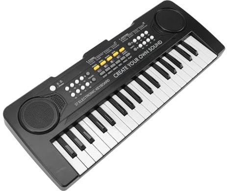 Kid Keyboard Piano 37 Keys, Electronic Piano Portable Keyboard with USB Power Cable Educational Musical Toys for Children Boys Girls