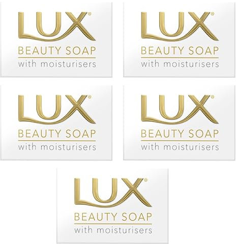 Lux Pro Beauty Lot de 5 mini savons pour hôtellerie avec hydratants – Idéal pour les voyageurs, les clients d'hôtel, les chambres d'hôtel, les chambres d'hôtes, les lodges, les cadeaux de détente |