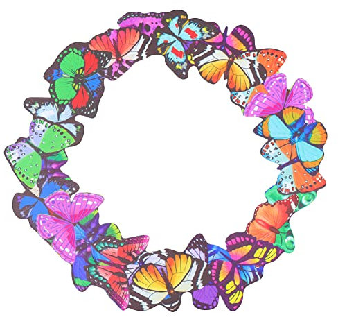 TOYANDONA Escultura De Mariposas Decoración De Pared De Metal Hierro Decoración Artística