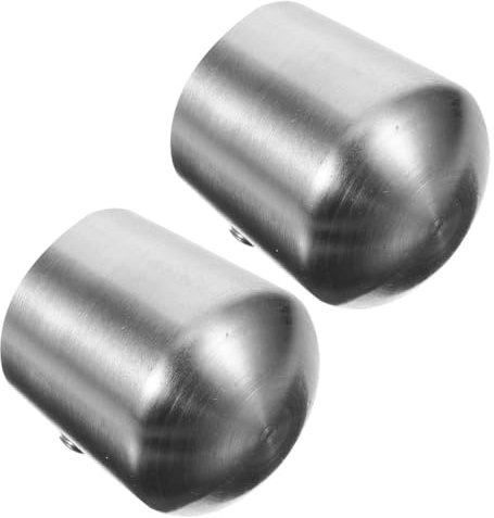 SHINEOFI 2 Piezas Final de Pasamanos de Inoxidable Protección Decorativa Pasamanos de Escaleras y Barandillas Accesorios de Escuelas y Centros Comerciales