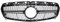 SWVYDC Griglia Anteriore Adatto per Mercedes Classe A W176 A250 Pre-LCI 12-15 Griglia Anteriore AMG Diamond Nero Lucido Griglia Auto Ventilazione