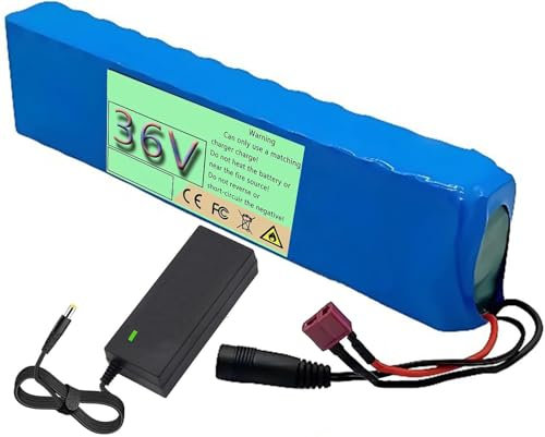 36V E-Bike Battery 36V Electric Bicycle Battery 5 Ah 7,5 Ah 10 Ah 12,5 Ah 15 Ah 17,5 Ah 20 Ah mit Ladegerät with BMS Protection Board für100W 200W 350W 500W 750W Motor 36V 20Ah