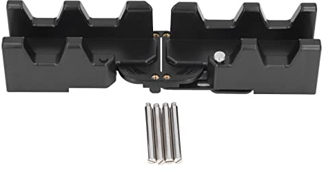 Mitre - Strumento di misurazione 2 in 1, angolo di 85° - 180°, per tagli accurati, strumento angolare per battiscopa, lavorazione del legno, miglioramento della casa, ABS e acciaio inossidabile, 431 g