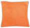 Deko-Kissen ca. 40x40cm, mit abnehmbaren Flauschigen Bezug in vielen Farben (Auswahl: Orange)