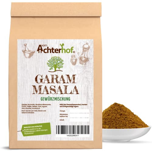 Garam Masala 100g | traditionelle indische Gewürzmischung | Ideal zur Zubereitung von indischen Gerichten | feuriger und aromatischer Geschmack | vom Achterhof