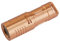 MecArmy X3S Copper/Brass Handheld Mini Keychain EDC Flashlight with Micro USB Charging | Portable Rechargeable Everyday Carry Keychain Torch|130 lumens Outdoor Waterproof Lamp (Copper)