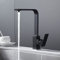 Littlegrasseu - Rubinetto da cucina quadrato con becco alto, in ottone