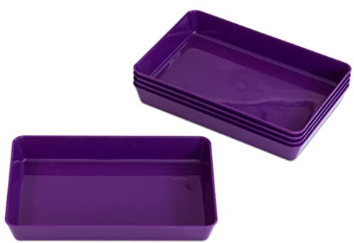 Betzold Materialschalen aus treeNside-Material - Set 5 Stück Bastelschalen Kindergarten