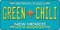 TNND Green Chili New Mexico Nummernschild aus Metall, 15,2 x 30,5 cm