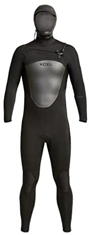 Xcel Men Axis X2 5/4 FrontZip Hooded Neoprenanzug, Farbe:black, Größe:L