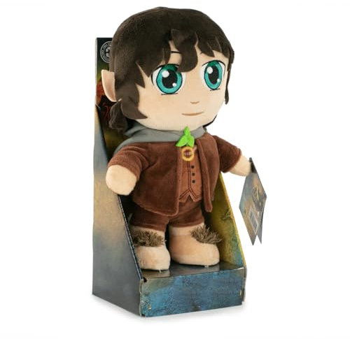 Play by Play - Der Herr der Ringe 28cm Aragorn Frodo Gandalf Gollum Legolas Collector's Edition Plüsch - Super Soft Qualität (Mit Box Präsentation, Frodo)