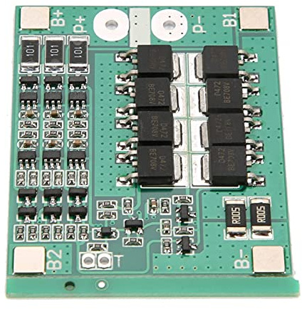 Lithium-Batterie-Schutzplatine – 3S 12 V 25 A Lithium-Batterieladegerät Ladeplatinenmodul Micro-USB-Schnittstelle Lithium-Batterie P-C-B-Platine mit Ausgleichsschaltung