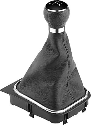 Jadeshay 5 Gang Schaltmanschette, Stark und Robust Schalthebel Knob Gaiter Boot Kit für 6 MK5 MK6 2005-2014