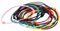 bracelet fil cordon porte bonheur mauvais oeil réglable- bracelet femme homme enfant - bracelet simple - 33 couleurs possibles