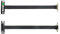 10Gtek [Pack of 2] PCI-e 3.0 Riser Kabel, X1 to X1, M to F, 90° to 90°, PCIe Extender Jumper for Graphics, Cable Length 20cm, P311MF5520