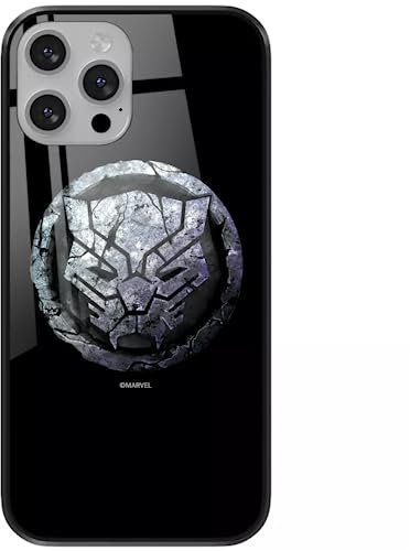ERT GROUP mobile phone case for Apple Iphone 13 MINI original and officially Licensed Marvel pattern Black Panther 015 made of hardened glass, optimally adapted to the mobile phone, protective cover