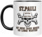 St.Pauli Tasse - Aufstieg - Auf diese Tasse musste ich lange warten - Fussball - Geschenk (Schwarz)