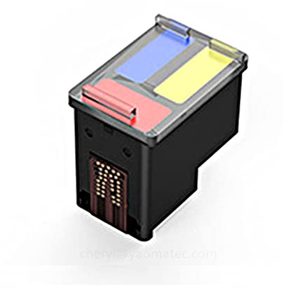 JOXLOVER Handheld-Tintenstrahldrucker-Kit, Handheld Drucker Tintenkassette Tragbare druckbare Multi-Material-Mini-Vollfarb-Inkjet-Ersatz Tintenpatrone für Code-Datum-Logo-Etikett