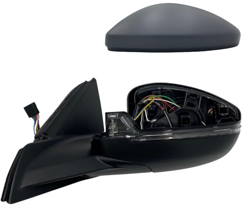 Spieg Außenspiegel Links für Opel Corsa F (P2JO), Corsa-e (68) | Peugeot 208, e-208 2019-2024 Elektrisch Anklappbar, Blinker, Einstiegsbeleuchtung, 10 PIN (Fahrerseite)