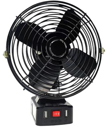 Wscwl Ventilador de refrigeración alimentado por USB,Ventilador de coche USB - Aire acondicionado para automóvil alimentado por USB | Aire acondicionado portátil para coche, asiento trasero de