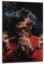 QUYEBRHFY Poster mit Aufschrift The Weeknd Can't Feel My Face, Wanddekoration, Vintage-Kunstposter, Filmdekoration, Druckposter, Zimmer, coole Dekoration, 30 x 45 cm, Rahmenstil