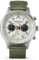 PINDOWS Armbanduhren für Herren, analoge Chronograph-Quarzuhren für Herren, wasserdicht, Business- und Freizeitkleidung mit schwarz-braunem Lederband