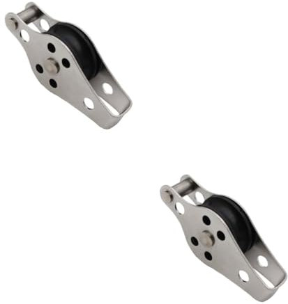 iplusmile 2st Riemenscheibe Handhaben Boot Magnetischer Drahtzieher Wohnmobil Haltegriff Kabel Abschleppen Motor Schlauch Tür Leistung Winde Wäscheleinenrolle Trizeps Flaschenzug Gestell