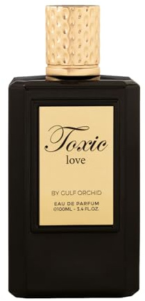 Gulf Orchid Toxic Love 100ml | Family: Woody Spicy Gourmand, Top Notes: Cinnamon, Cardamom, Heart Notes: Coffee, Heliotrope