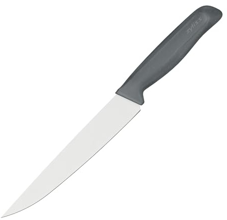 Zyliss Carving Knife 19cm/7.5in Professional Kitchen Knife for Carving Meat | Sharp Japanese Stainless Steel Blade For Roasts and Steaks Sustainable Wheat Straw Handle Dishwasher Safe