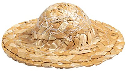 Rayher Sombrero de Paja Natural, diámetro Interior de 5 cm, diámetro Exterior de 11,5 cm, 8812231