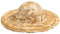 Rayher Sombrero de Paja Natural, diámetro Interior de 5 cm, diámetro Exterior de 11,5 cm, 8812231