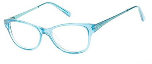 Guess GU9135 Eyeglass Frames - Turquoise Frame, 48 mm Lens Diameter GU913548089