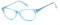 Guess GU9135 Eyeglass Frames - Turquoise Frame, 48 mm Lens Diameter GU913548089