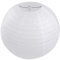 10 Stücke Papierlaterne Laterne Deko Feier Lampions Papierlampen 8(20cm) (weiß)