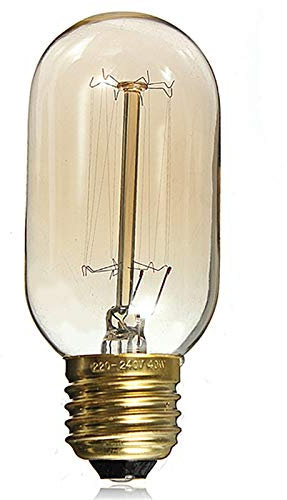 DC VOLTAGE LED Sone Vintage Edison Retro Old Fashioned Style Schraube Leuchtmittel dimmbar Deko Spirale-Lampe E27 220–240 V 60 W Warm-weiße Lichter UK, glas, Warm Yellow, E27 60.00W 220.00V