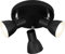 Briloner Leuchten Deckenleuchte, Deckenspot, Strahler dreh-und schwenkbar, 3x E14, max. 25 Watt, Retro, Schwarz, 210x140mm (DxH)
