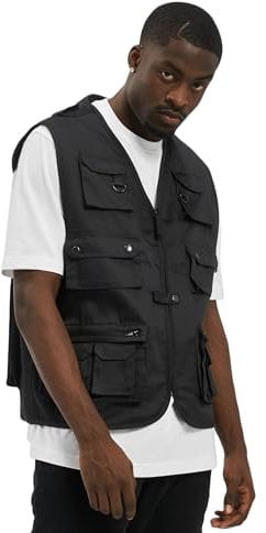 Brandit Hunting Vest, Farbe: black, Größe: 6XL