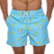 HLVEXH Badehose für Herren Jungen Tropisch Strandshorts mit Mesh-Futter Banane S