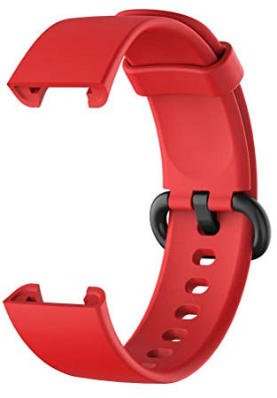 Bracelet de Rechange pour Montre connectée - en Caoutchouc Souple - pour Xiaomi Mi Watch Lite Redmi Watch Lite