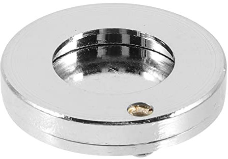 Homoyoyo Cat Eye Back Cover Piece Deadbolt Hole Cover Copper View Covers Fixed Door Viewer Cover Inside Door Viewer Lid Door Accessories Home Peephole Cover On The Door Silver Protector