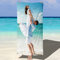 papasgix Personalisiertes Strandtuch mit Foto Mikrofaser Strandtuch schnell trocknendes Badetuch Personalisierte Geschenke für den Strand, Reise, Sauna