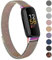 Oumida Armband Kompatibel mit Fitbit Inspire 3 Armband für Damen Herren, Prämie Edelstahl Metall Ersatzarmband mit Starker Magnet Uhrenarmbänder für Fitbit Inspire 3, Bunt