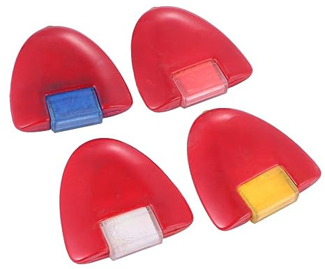 COHEALI 4 Stück Pulverisator Dreieckskreide Stoff Begriff Kreide Stoff Kreidepulver Kreide Nähen Kreidestift Kreide Rad Dreieckiger Bleistift Patchwork Suite