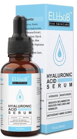 P-Beauty Hyaluron Serum Gesicht - 30ml | Gesichtsserum mit Hyaluronsäure | Anti Aging | Hyaluronic Acid Serum | Gesichtspflege, Hautpflege mit Aloe Vera | Bio & Vegan | Anti Falten | 1x30ml