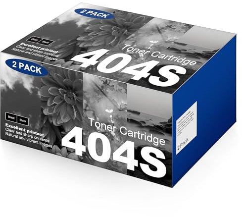 HALLOLUX CLT-P404C CLT-404S Tonerkartusche Kompatibel für Toner Samsung C480W CLT-K404S CLT-C404S CLT-Y404S CLT-M404S für Xpress SL C480W C480FW C430W C48X C480 C480FN C430 C432W C432 C433W (2er-Pack)
